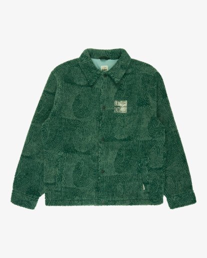 billabong, Salinity Now - Veste en polaire pour Homme, MOSS (mos) Salinity Now - Fleece Jacket for Men  24A164500