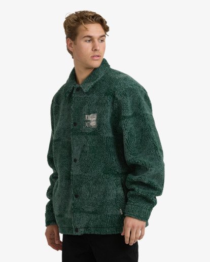 billabong, Salinity Now - Veste en polaire pour Homme, MOSS (mos) Salinity Now - Fleece Jacket for Men  24A164500