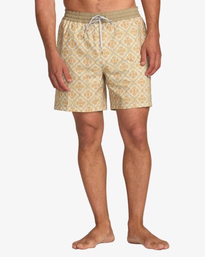 billabong, Good Times 16" - Layback Swim Shorts for Men, LEMON (lem) Good Times 16" - Layback Swim Shorts for Men  24A251501