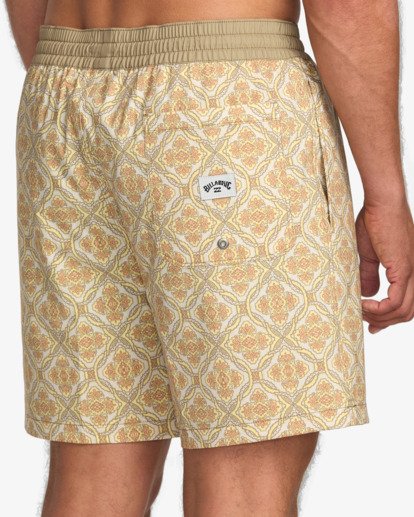 billabong, Good Times 16" - Layback Swim Shorts for Men, LEMON (lem) Good Times 16" - Layback Swim Shorts for Men  24A251501