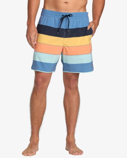 billabong, Sandbar 18.5" - Layback Swim Shorts for Men, CAROLINA BLUE (cna) Sandbar 18.5" - Layback Swim Shorts for Men  24A251503