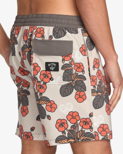 billabong, Mami Wata Icons 17"- Layback Shorts für Männer, STONE (stn) Mami Wata Icons 17" - Layback Boardshorts for Men  24A252502