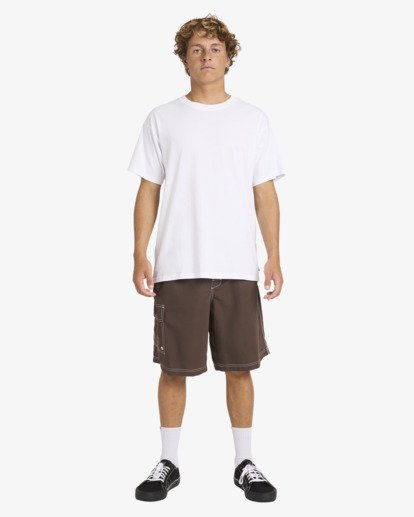 billabong, Throw On - Board Shorts for Men, DARK BROWN (dbr) Throw On - Board Shorts for Men  24A253573