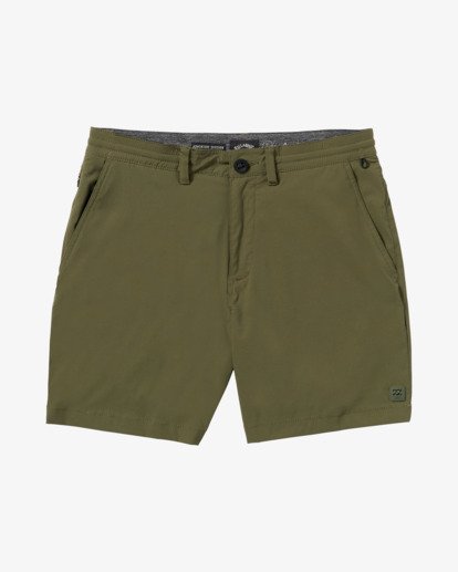 billabong, Surftrek Plus 19" - Elastic Waist Walkshorts for Men, OLIVE (olv) Surftrek Plus 19" - Elastic Waist Walkshorts for Men  24A321502