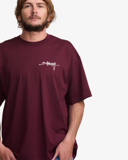 billabong, Trucker - Short Sleeves T-Shirt for Men, PLUM (plm) Trucker - Short Sleeves T-Shirt for Men  24A351532