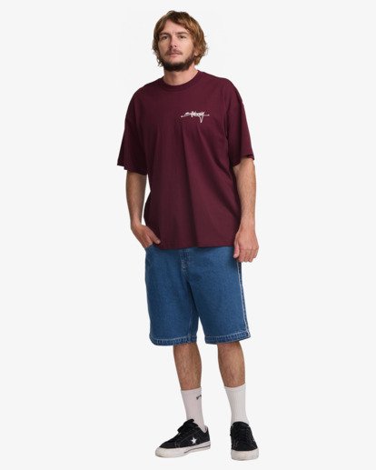 billabong, Trucker - Short Sleeves T-Shirt for Men, PLUM (plm) Trucker - Short Sleeves T-Shirt for Men  24A351532