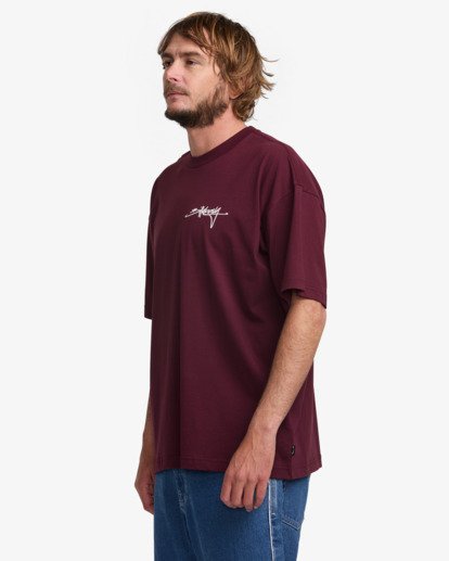 billabong, Trucker - Short Sleeves T-Shirt for Men, PLUM (plm) Trucker - Short Sleeves T-Shirt for Men  24A351532