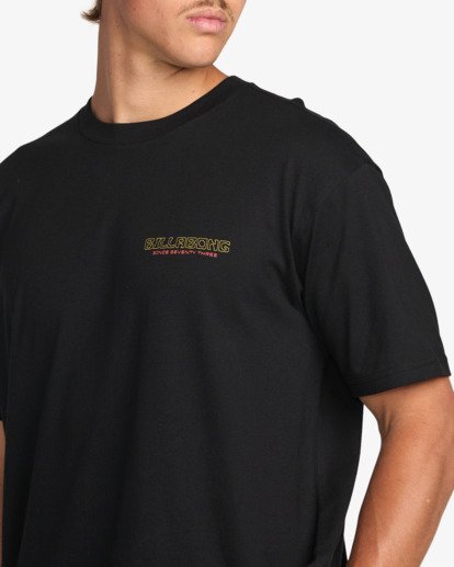 billabong, Window Premium - Kurzärmliges T-Shirt mit Screen-Print für Männer, BLACK (blk) Window Premium - Short Sleeve T-Shirt for Men  24A352503