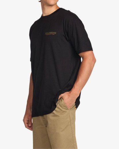 billabong, Window Premium - Kurzärmliges T-Shirt mit Screen-Print für Männer, BLACK (blk) Window Premium - Short Sleeve T-Shirt for Men  24A352503