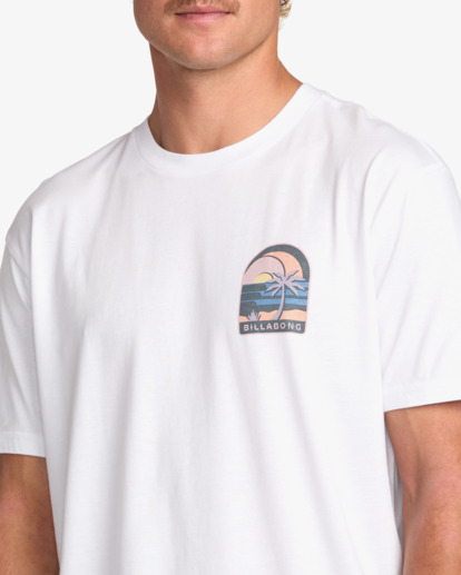 billabong, Portal Premium - Short Sleeve T-Shirt for Men, WHITE (wht) Portal Premium - Short Sleeve T-Shirt for Men  24A352506