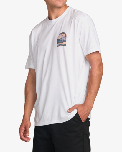 billabong, Portal Premium - Short Sleeve T-Shirt for Men, WHITE (wht) Portal Premium - Short Sleeve T-Shirt for Men  24A352506