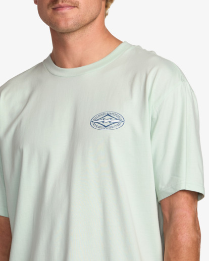 billabong, Diamond Vision Regular - Short Sleeve T-Shirt for Men, ASH BLUE (ash) Diamond Vision Regular - Short Sleeve T-Shirt for Men  24A352513