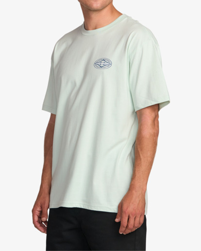 billabong, Diamond Vision Regular - Short Sleeve T-Shirt for Men, ASH BLUE (ash) Diamond Vision Regular - Short Sleeve T-Shirt for Men  24A352513