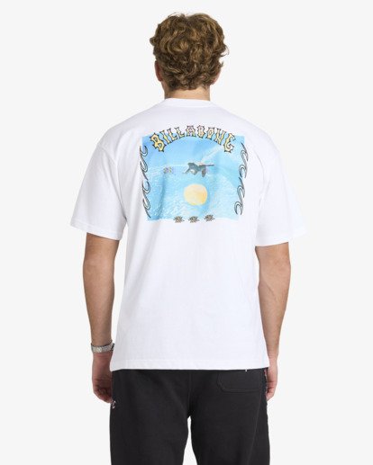 billabong, Occy R U Down Og - Kurzärmliges T-Shirt mit Screen-Print für Männer, WHITE (wht) Occy R U Down Og - Short Sleeve T-Shirt for Men  24A352530
