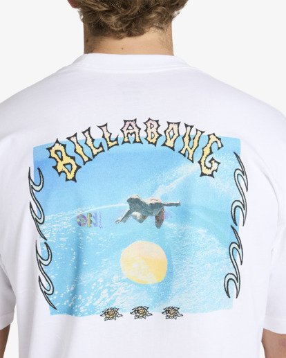 billabong, Occy R U Down Og - Kurzärmliges T-Shirt mit Screen-Print für Männer, WHITE (wht) Occy R U Down Og - Short Sleeve T-Shirt for Men  24A352530