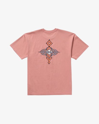 billabong, Occy Og - Kurzärmliges T-Shirt mit Screen-Print für Männer, DUSTY ROSE (dro) Occy Og - Short Sleeve T-Shirt for Men  24A352531