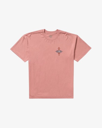 billabong, Occy Og - Kurzärmliges T-Shirt mit Screen-Print für Männer, DUSTY ROSE (dro) Occy Og - Short Sleeve T-Shirt for Men  24A352531