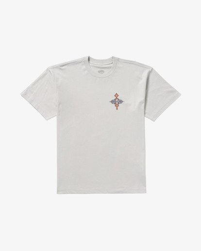 billabong, Occy Og - Kurzärmliges T-Shirt mit Screen-Print für Männer, SILVER (sil) Occy Og - Short Sleeve T-Shirt for Men  24A352531