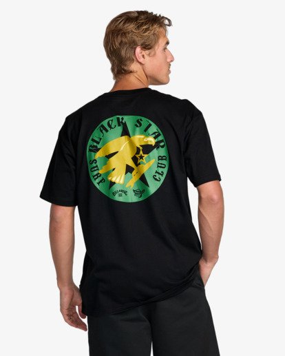 billabong, Mami Wata Black Star Regular - Short Sleeve T-Shirt for Men, BLACK (blk) Mami Wata Black Star Regular - Short Sleeve T-Shirt for Men  24A352532
