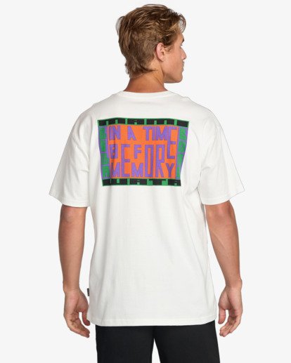 billabong, Mami Wata Time Before Memory Regular - Short Sleeve T-Shirt for Men, OFF WHITE (ofw) Mami Wata Time Before Memory Regular - Short Sleeve T-Shirt for Men  24A352534