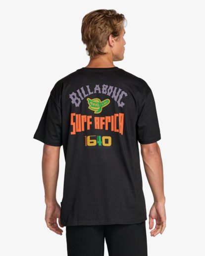 billabong, Mami Wata Surf Africa Regular - Short Sleeve T-Shirt for Men, WASHED BLACK (waa) Mami Wata Surf Africa Regular - Short Sleeve T-Shirt for Men  24A352535