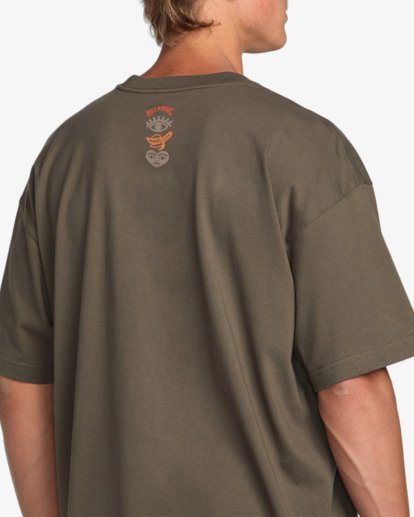billabong, Mami Wata Icons Og - Short Sleeve T-Shirt for Men, BROWN (brn) Mami Wata Icons Og - Short Sleeve T-Shirt for Men  24A352537