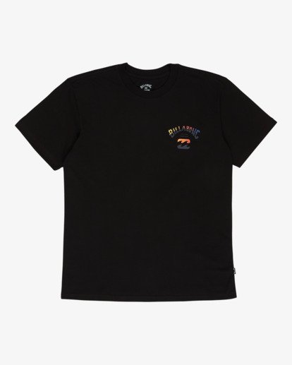 billabong, Arch Fade Premium - T-Shirt à manches courtes pour Homme, BLACK (blk) Arch Fade Premium - Short Sleeve T-Shirt for Men  24A353500
