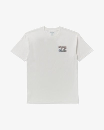 billabong, Crayon Wave Premium - T-shirt met korte mouwen voor Heren, OFF WHITE (ofw) Crayon Wave Premium - Short Sleeve T-Shirt for Men  24A353501