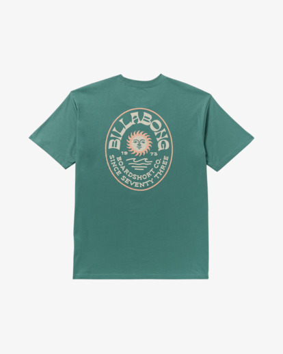 billabong, Sunny Days Premium - T-Shirt à manches courtes pour Homme, SAGE GREEN (sgg) Sunny Days Premium - Short Sleeve T-Shirt for Men  24A353504