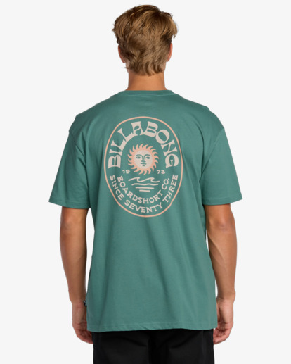 billabong, Sunny Days Premium - T-Shirt à manches courtes pour Homme, SAGE GREEN (sgg) Sunny Days Premium - Short Sleeve T-Shirt for Men  24A353504