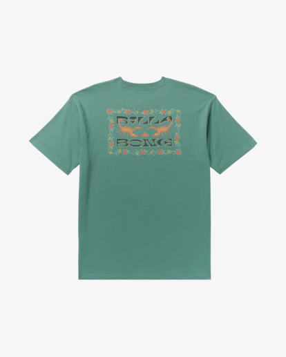 billabong, Sharp Regular - Camiseta de manga corta para hombre, SAGE GREEN (sgg) Sharp Regular - Short Sleeve T-Shirt for Men  24A353512