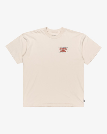 billabong, Double Spread Og - T-Shirt für Männer, CHINO (chi) Double Spread Og - Short Sleeve T-Shirt for Men  24A353518