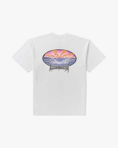 billabong, Quadriple Og - Camiseta de manga corta para hombre, WHITE (wht) Quadriple Og - Short Sleeve T-Shirt for Men  24A353519