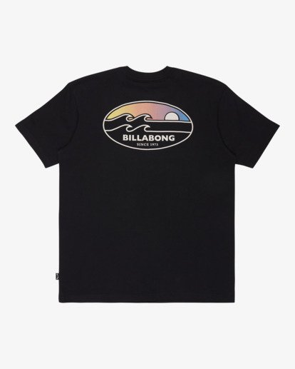 billabong, Runner Premium - T-Shirt für Männer, BLACK (blk) Runner Premium - Short Sleeve T-Shirt for Men  24A354502