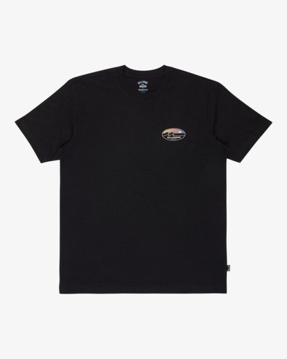 billabong, Runner Premium - T-Shirt für Männer, BLACK (blk) Runner Premium - Short Sleeve T-Shirt for Men  24A354502