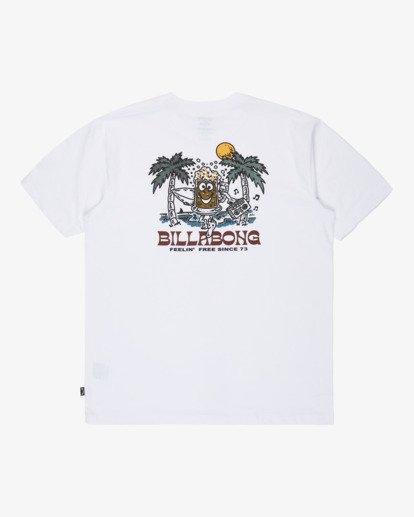 billabong, Under The Sun Premium - T-Shirt für Männer, WHITE (wht) Under The Sun Premium - Short Sleeve T-Shirt for Men  24A354505