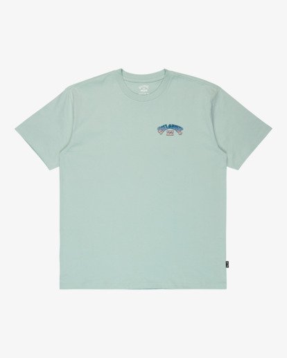 billabong, Wax Arch Regular - T-Shirt à manches courtes pour Homme, SEAFOAM (sfm) Wax Arch Regular - Short Sleeve T-Shirt for Men  24A354507