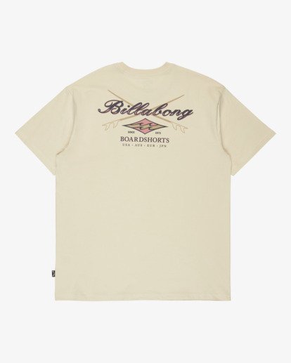 billabong, Crossboards Regular - Short Sleeve T-Shirt for Men, CHINO (chi) Crossboards Regular - Short Sleeve T-Shirt for Men  24A354509