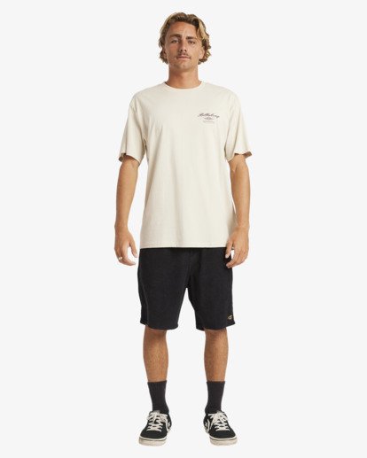 billabong, Crossboards Regular - Short Sleeve T-Shirt for Men, CHINO (chi) Crossboards Regular - Short Sleeve T-Shirt for Men  24A354509