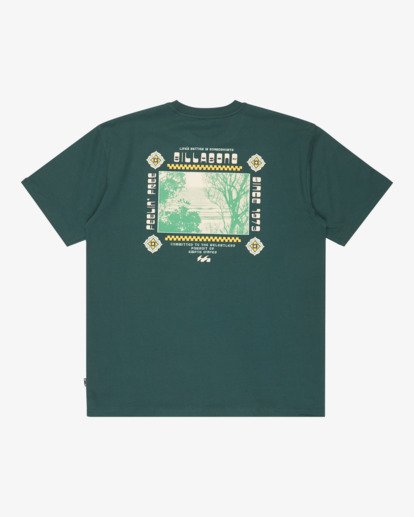 billabong, Secret Spot Regular - T-Shirt à manches courtes pour Homme, FOREST (frs) Secret Spot Regular - Short Sleeve T-Shirt for Men  24A354511