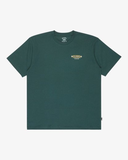 billabong, Secret Spot Regular - T-Shirt à manches courtes pour Homme, FOREST (frs) Secret Spot Regular - Short Sleeve T-Shirt for Men  24A354511