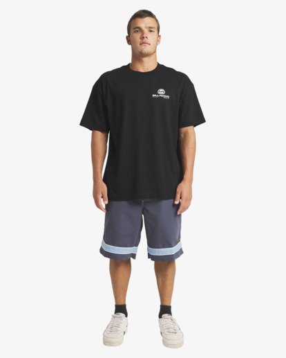 billabong, Bio Wave Og - T-Shirt für Männer, BLACK (blk) Bio Wave Og - Short Sleeve T-Shirt for Men  24A354524