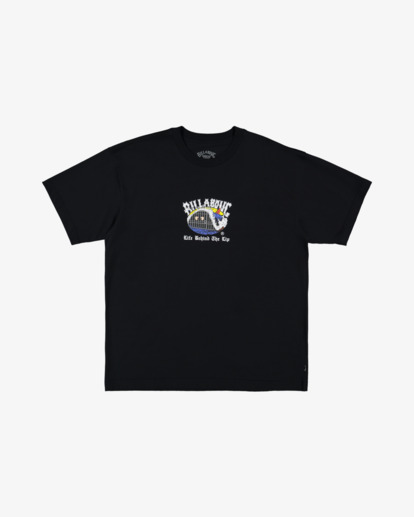 billabong, Behind The Lip Og - T-Shirt für Männer, BLACK (blk) Behind The Lip Og - Short Sleeve T-Shirt for Men  24A354571
