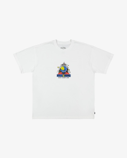 billabong, East Coast Low Og - Camiseta de manga corta para hombre, WHITE (wht) East Coast Low Og - Short Sleeve T-Shirt for Men  24A354573