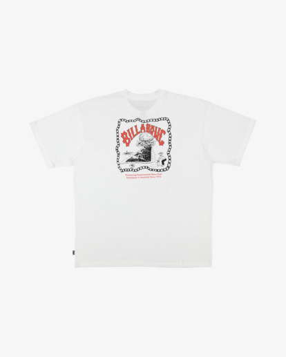 billabong, Wave Pool Og - T-Shirt à manches courtes pour Homme, WHITE (wht) Wave Pool Og - Short Sleeve T-Shirt for Men  24A354575