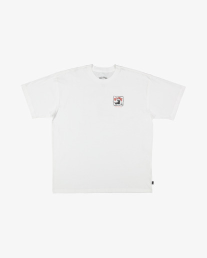 billabong, Wave Pool Og - T-Shirt à manches courtes pour Homme, WHITE (wht) Wave Pool Og - Short Sleeve T-Shirt for Men  24A354575