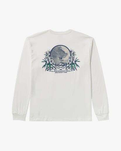 billabong, Jaybay Regular - T-shirt manches longues pour Homme, OFF WHITE (ofw) Jaybay Regular - Long Sleeve T-Shirt for Men  24A363503