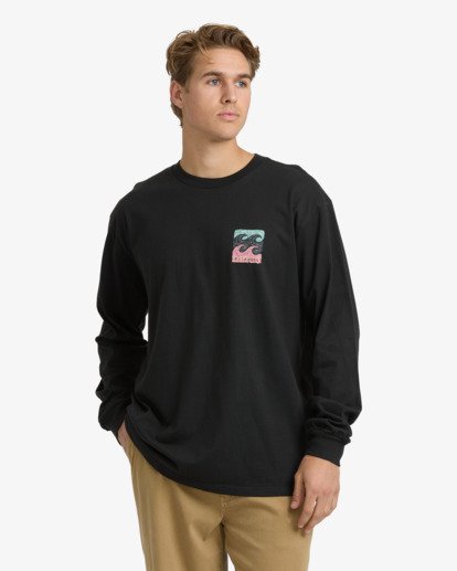 Crayon Wave Regular - Long Sleeve T-Shirt for Men  24A364500