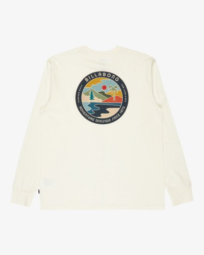 billabong, Rockies A/DIV - T-shirt manches longues pour Homme, OFF WHITE (ofw) Rockies A/DIV - Long Sleeve T-Shirt for Men  24A364504