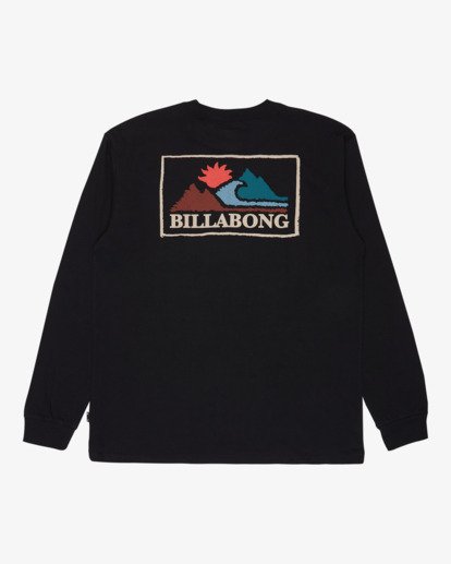 billabong, Range A/DIV - T-shirt manches longues pour Homme, BLACK (blk) Range A/DIV - Long Sleeve T-Shirt for Men  24A364505
